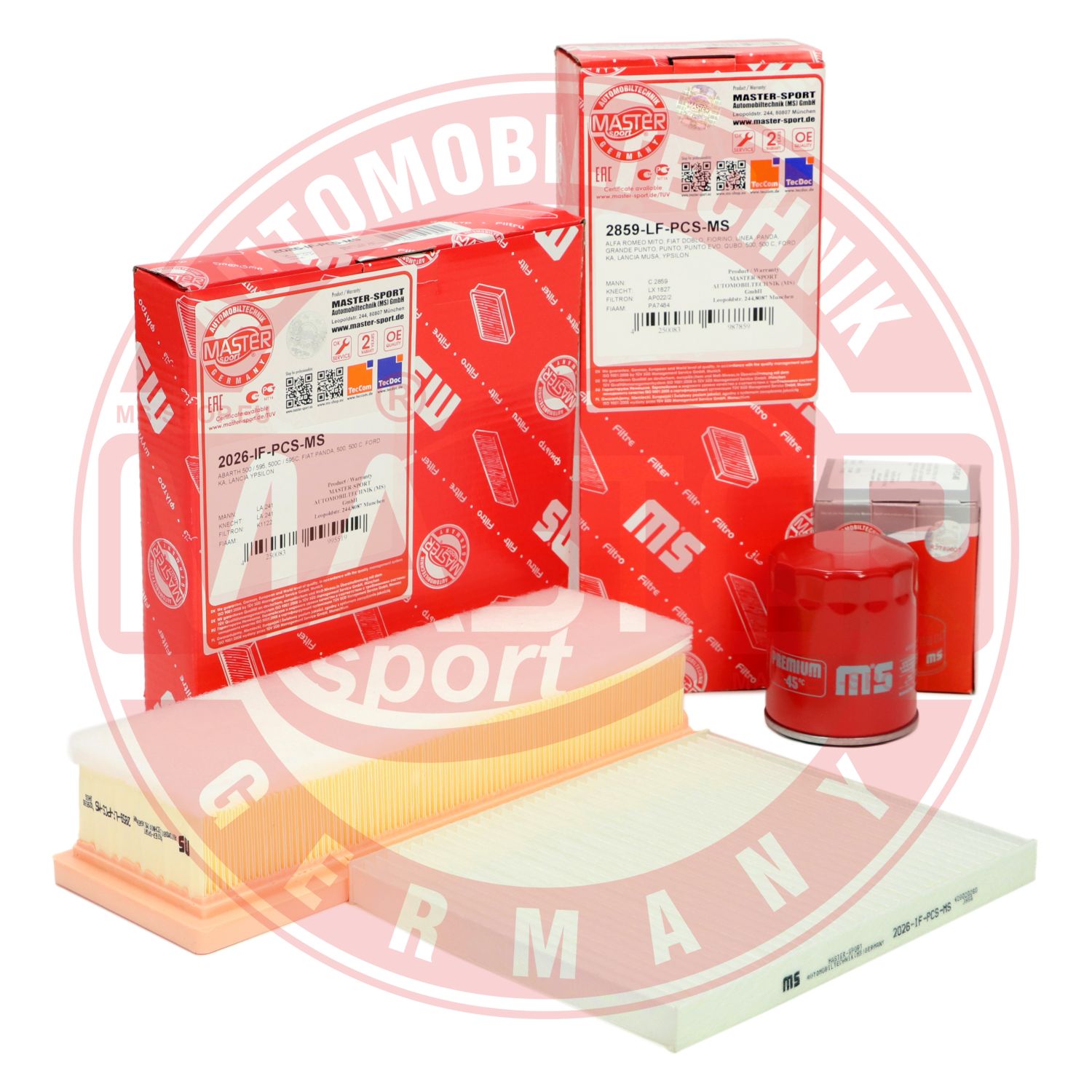 MASTER-SPORT GERMANY 450001142 Filter - Sada